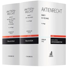 Abbildung von Spindler / Stilz | Aktienrecht | 6. Auflage | 2026 | beck-shop.de