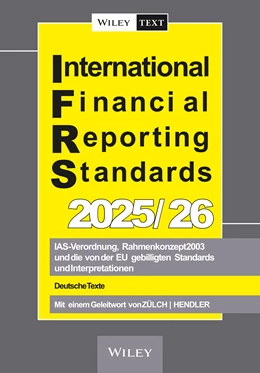 Abbildung von Zülch / Hendler | International Financial Reporting Standards (IFRS) 2025/2026 | 8. Auflage | 2025 | beck-shop.de