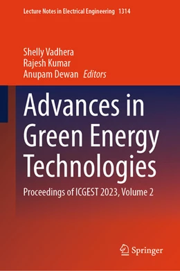 Abbildung von Vadhera / Kumar | Advances in Green Energy Technologies | 1. Auflage | 2025 | beck-shop.de