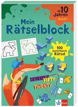 Abbildung von Klett Mein Rätselblock ab 10 Jahren Band 1 | 1. Auflage | 2025 | beck-shop.de