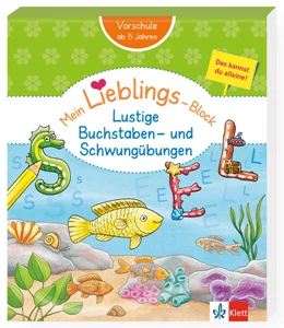 Abbildung von Klett Mein Lieblings-Block: Lustige Buchstaben- und Schwungübungen | 1. Auflage | 2025 | beck-shop.de