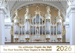 Abbildung von Bach Jr. / Bach | Der Orgelkalender, ein Musik-Kalender 2026, DIN A3 | 1. Auflage | 2025 | beck-shop.de