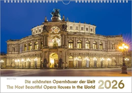 Abbildung von Bach Jr. / Bach | Opernhäuser, ein Musik-Kalender 2026, DIN A3 | 1. Auflage | 2025 | beck-shop.de