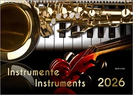 Abbildung von Bach Jr. / Bach | Musikinstrumente, ein Musik-Kalender 2026, DIN A3 | 1. Auflage | 2025 | beck-shop.de