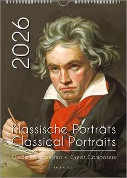 Abbildung von Bach Jr. / Bach | Komponisten-Kalender, ein Musik-Kalender 2026, DIN A3 | 1. Auflage | 2025 | beck-shop.de