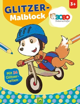 Abbildung von Schwager & Steinlein Verlag | Bobo Siebenschläfer Glitzer-Malblock | 1. Auflage | 2025 | beck-shop.de
