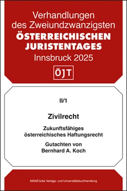 Abbildung von Koch | Zivilrecht Zukunftsfähiges österreichisches Haftungsrecht | 1. Auflage | 2025 | beck-shop.de