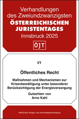 Abbildung von Kahl | Öffentliches Recht Maßnahmen und Mechanismen zur Krisenbewältigung | 1. Auflage | 2025 | beck-shop.de