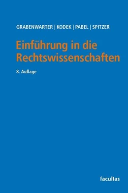 Abbildung von Grabenwarter / Kodek | Einführung in die Rechtswissenschaften | 8. Auflage | 2025 | beck-shop.de