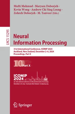 Abbildung von Mahmud / Doborjeh | Neural Information Processing | 1. Auflage | 2025 | beck-shop.de