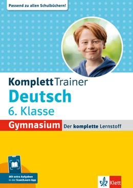 Abbildung von KomplettTrainer Gymnasium Deutsch 6. Klasse | 1. Auflage | 2025 | beck-shop.de