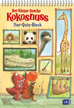 Abbildung von Siegner | Der kleine Drache Kokosnuss - Quizblock Tiere (AT) | 1. Auflage | 2025 | beck-shop.de