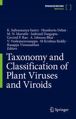 Abbildung von Sastry / Debat | Taxonomy and Classification of Plant Viruses and Viroids | 1. Auflage | 2025 | beck-shop.de