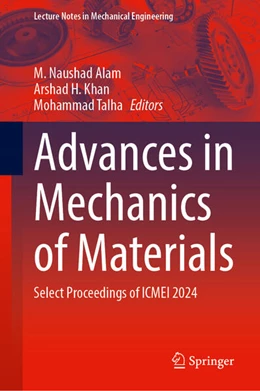 Abbildung von Alam / Khan | Advances in Mechanics of Materials | 1. Auflage | 2025 | beck-shop.de
