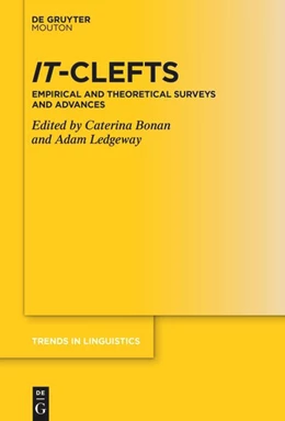 Abbildung von Bonan / Ledgeway | It-Clefts | 1. Auflage | 2025 | 362 | beck-shop.de
