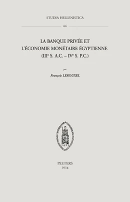 Abbildung von Lerouxel | La banque privée et l'économie monétaire égyptienne (IIIe s. a.C. - IVe s. p.C.) | 1. Auflage | 2024 | beck-shop.de