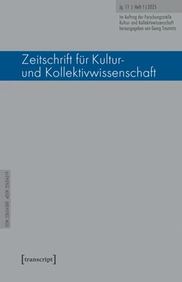 Abbildung von Trautnitz | Zeitschrift für Kultur- und Kollektivwissenschaft | 1. Auflage | 2025 | beck-shop.de