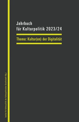 Abbildung von Sievers / Pfaff | Jahrbuch für Kulturpolitik 2023/24 | 1. Auflage | 2025 | beck-shop.de