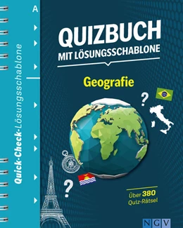 Abbildung von Quizbuch mit Lösungsschablone Geografie | 1. Auflage | 2025 | beck-shop.de