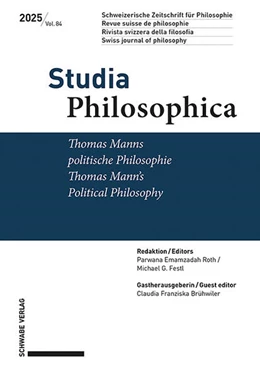 Abbildung von Schweizerische Philosophische Gesellschaft / Festl | Thomas Manns politische Philosophie / Thomas Mann's Political Philosophy | 1. Auflage | 2025 | beck-shop.de