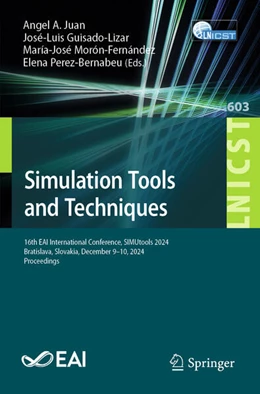 Abbildung von Juan / Guisado-Lizar | Simulation Tools and Techniques | 1. Auflage | 2025 | beck-shop.de