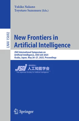 Abbildung von Nakano / Suzumura | New Frontiers in Artificial Intelligence | 1. Auflage | 2025 | beck-shop.de