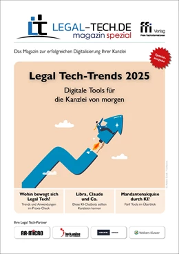 Abbildung von LEGAL-TECH.DE magazin spezial • Spezialausgabe 2025 | | 2025 | beck-shop.de