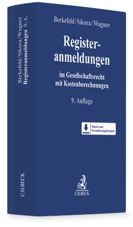 Abbildung von Berkefeld / Sikora | Registeranmeldungen | 9. Auflage | 2026 | beck-shop.de