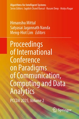 Abbildung von Mittal / Nanda | Proceedings of International Conference on Paradigms of Communication, Computing and Data Analytics | 1. Auflage | 2025 | beck-shop.de