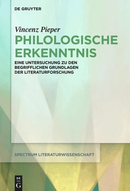 Abbildung von Pieper | Philologische Erkenntnis | 1. Auflage | 2025 | beck-shop.de