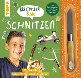 Abbildung von Stickling / Kempter | Kreativstart Kids Schnitzen. Anleitungsbuch und Material | 1. Auflage | 2025 | beck-shop.de