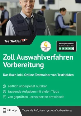 Abbildung von Wenk | Zoll Auswahlverfahren Vorbereitung: Das Buch inkl. Online-Testtrainer von TestHelden | 1. Auflage | 2025 | beck-shop.de