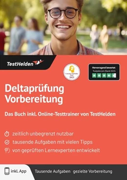 Abbildung von Deltaprüfung Vorbereitung: Das Buch inkl. Online-Testtrainer von TestHelden | 1. Auflage | 2025 | beck-shop.de