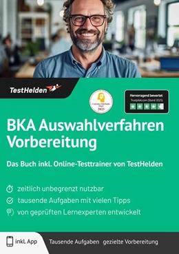Abbildung von Wenk | BKA Auswahlverfahren Vorbereitung: Das Buch inkl. Online-Testtrainer von TestHelden | 1. Auflage | 2025 | beck-shop.de