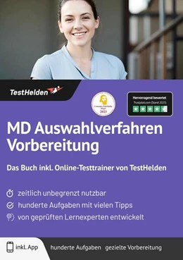 Abbildung von Wenk | MD Auswahlverfahren Vorbereitung: Das Buch inkl. Online-Testtrainer von TestHelden | 1. Auflage | 2025 | beck-shop.de
