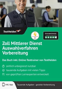 Abbildung von Wenk | Zoll Mittlerer Dienst Auswahlverfahren Vorbereitung: Das Buch inkl. Online-Testtrainer von TestHelden | 1. Auflage | 2025 | beck-shop.de