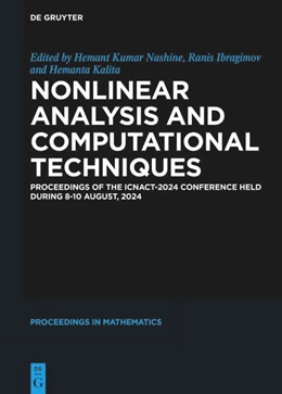 Abbildung von Kumar Nashine / Ibragimov | Nonlinear Analysis and Computational Techniques | 1. Auflage | 2025 | beck-shop.de