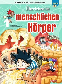 Abbildung von Gomdori Co. / Ullmann Medien | Manhwa mit coolem MINT-Wissen: Überleben im menschlichen Körper (Band 1 von 3) | 1. Auflage | 2025 | beck-shop.de