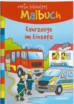 Abbildung von Mein schönstes Malbuch. Fahrzeuge im Einsatz | 1. Auflage | 2025 | beck-shop.de