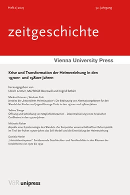 Abbildung von Leitner / Bereswill | Krise und Transformation der Heimerziehung in den 1970er- und 1980er-Jahren | 1. Auflage | 2025 | beck-shop.de