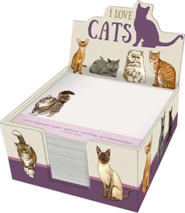 Abbildung von Zettelkästchen - I love cats | 1. Auflage | 2025 | beck-shop.de