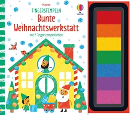 Abbildung von Watt | Fingerstempeln: Bunte Weihnachtswerkstatt | 1. Auflage | 2025 | beck-shop.de