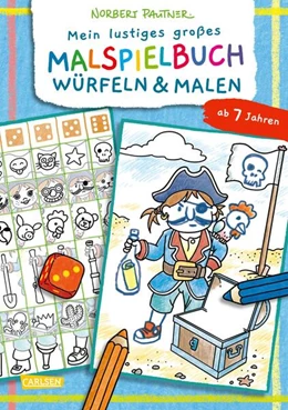 Abbildung von Pautner | Mein lustiges großes Malspielbuch: Würfeln & Malen (ab 7 Jahren) | 1. Auflage | 2025 | beck-shop.de