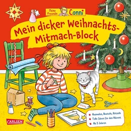 Abbildung von Sörensen | Conni Gelbe Reihe (Beschäftigungsbuch): Mein dicker Weihnachts-Mitmach-Block | 1. Auflage | 2025 | beck-shop.de