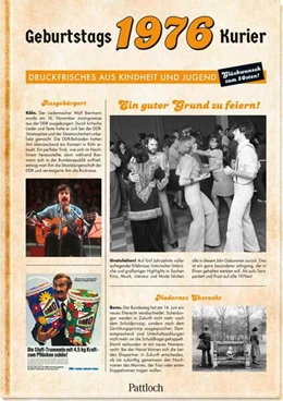 Abbildung von Wielandt | 1976 - Geburtstagskurier | 1. Auflage | 2025 | beck-shop.de