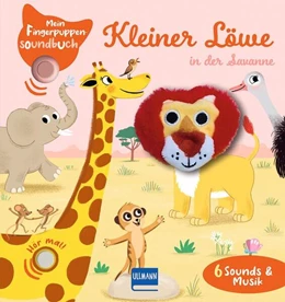 Abbildung von Collet | Mein Fingerpuppen-Soundbuch - Kleiner Löwe in der Savanne | 1. Auflage | 2025 | beck-shop.de