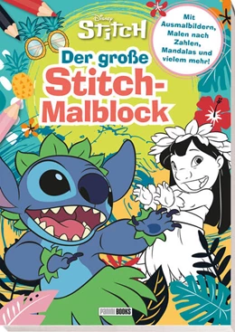 Abbildung von Disney / Panini | Disney Stitch: Der große Stitch-Malblock | 1. Auflage | 2025 | beck-shop.de
