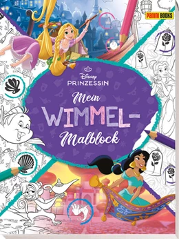Abbildung von Disney / Panini | Disney Prinzessin: Mein Wimmel-Malblock | 1. Auflage | 2025 | beck-shop.de