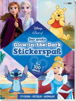 Abbildung von Disney / Panini | Disney Best of: Der große Glow-in-the-Dark-Stickerspaß: Stickern - Rätseln - Ausmalen | 1. Auflage | 2025 | beck-shop.de
