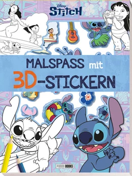 Abbildung von Disney / Panini | Disney Stitch: Malspaß mit 3D-Stickern | 1. Auflage | 2025 | beck-shop.de